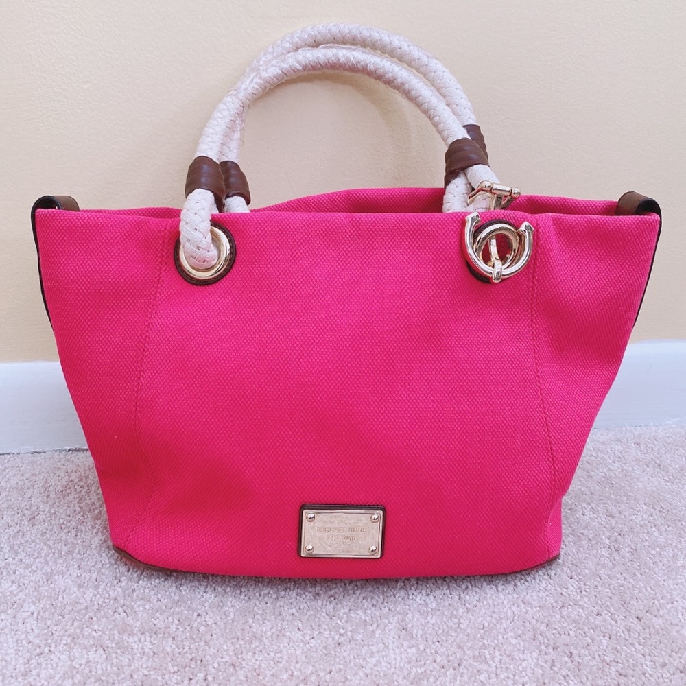 Michael Kors Marina Anchor Canvas Tote